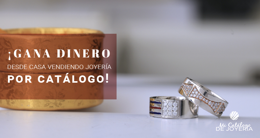 Gana dinero desde casa vendiendo joyería por catálogo