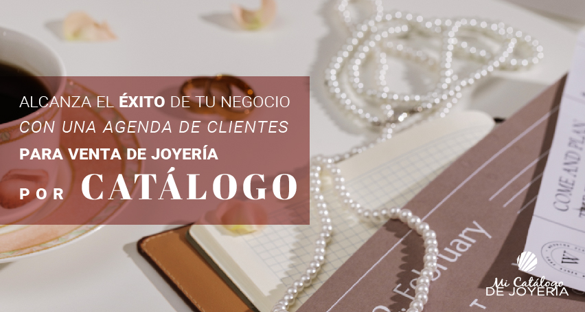 agenda de clientes para venta de joyería por catálogo